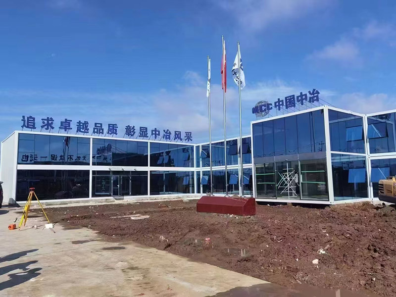 Container House Project for China Railway Urban Construction Group