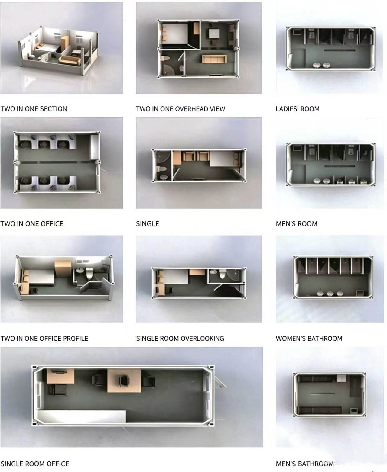 Earthquake Resistant Soundproof Waterproof Flat Pack Container House for Mining and Office Applications(Image2)