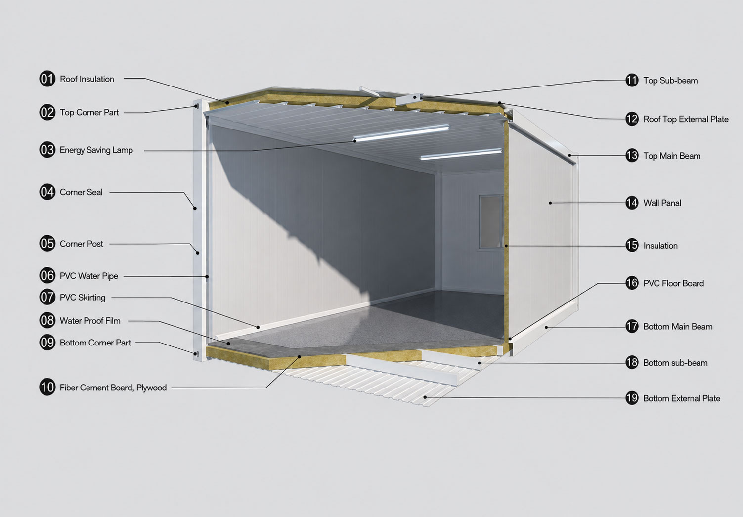 Foldable Packing Box House(Image1)