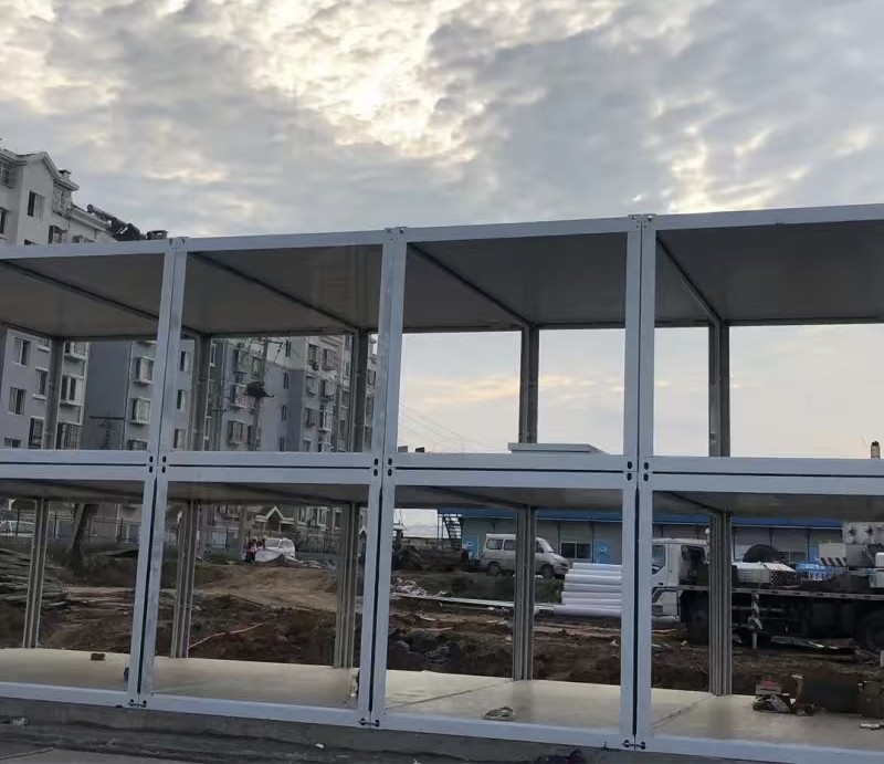 Earthquake Resistant Soundproof Waterproof Flat Pack Container House for Mining and Office Applications